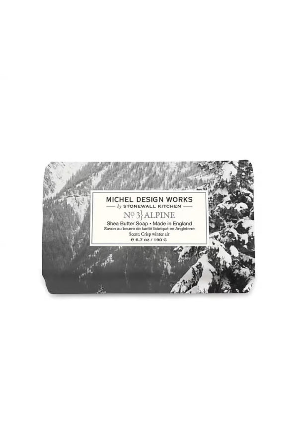 MICHEL DESIGN WORKS Alpine Medium Wrapped Soap Bar - Magpie Style