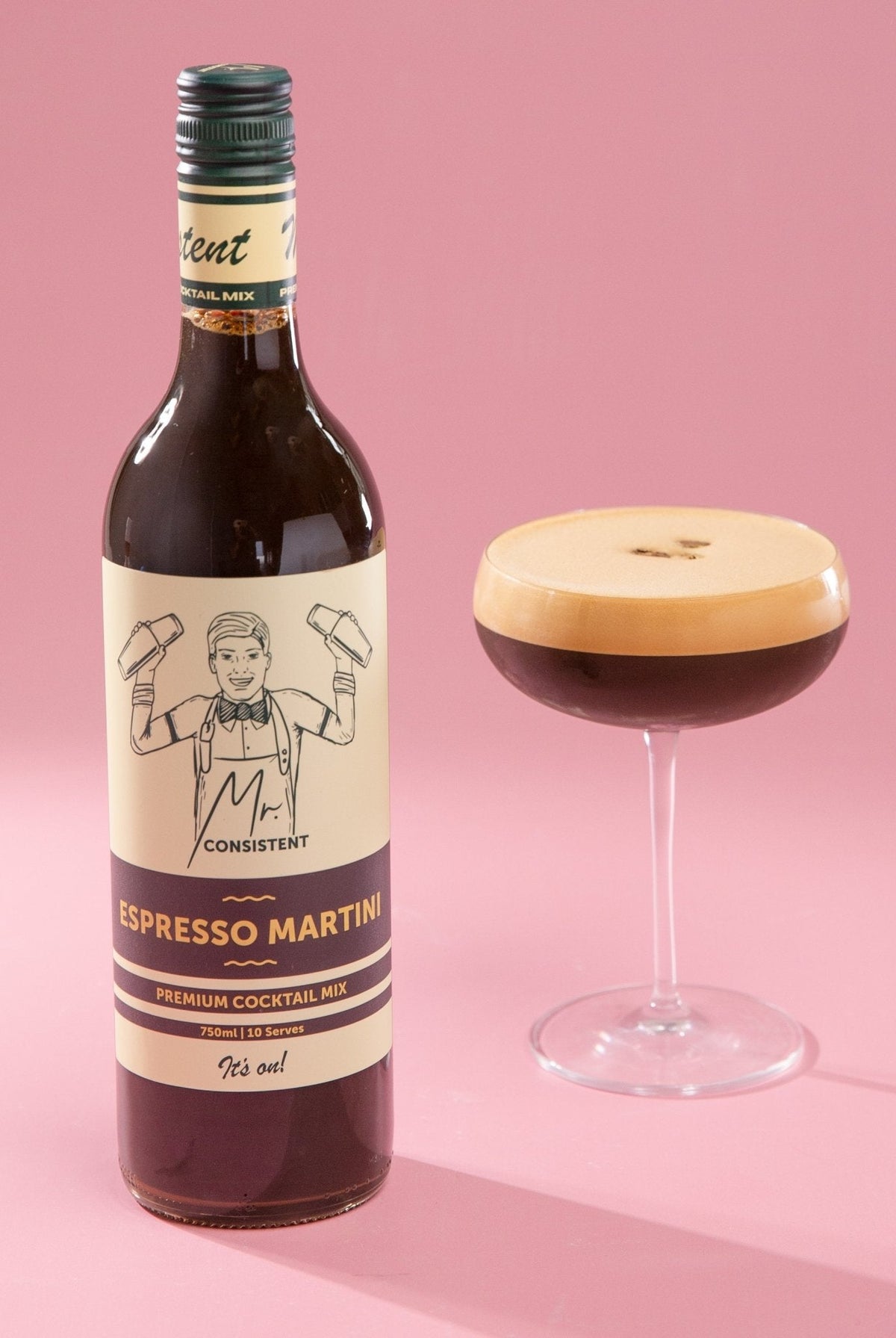 Mr Consistent Espresso Martini Mixer 750ml