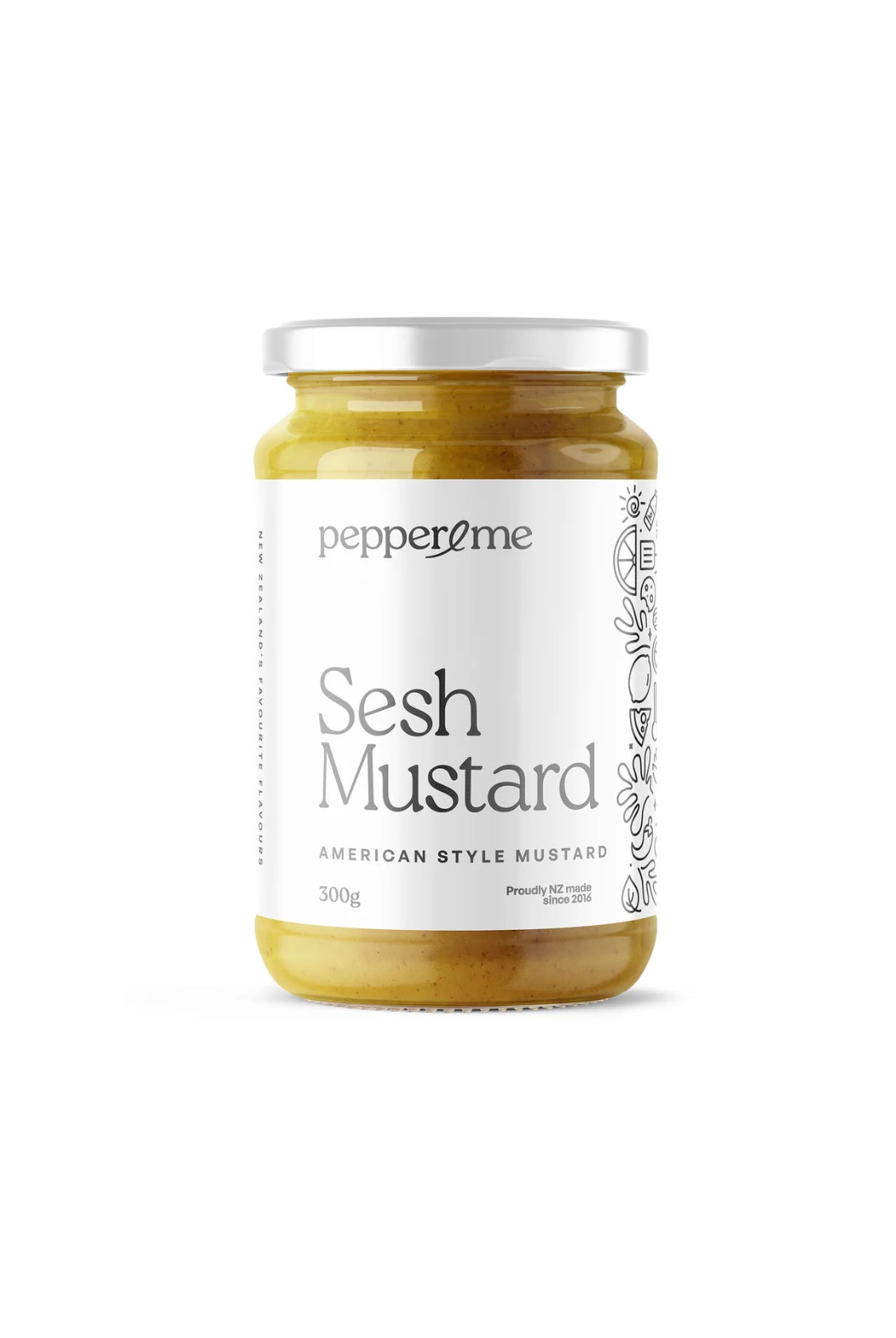 Pepper&Me Sesh Mustard - Magpie Style