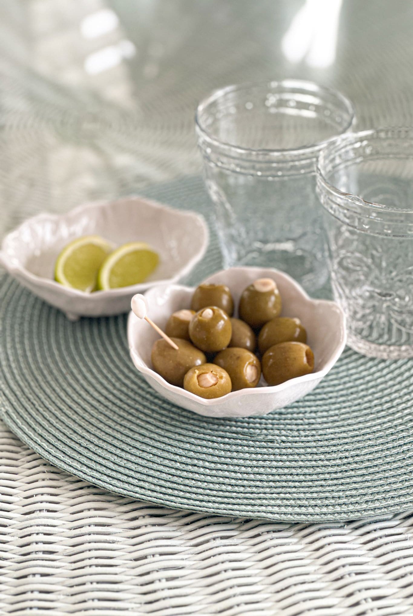 Baby Cabbage Leaf Melamine Bowl 12cm - Magpie Style