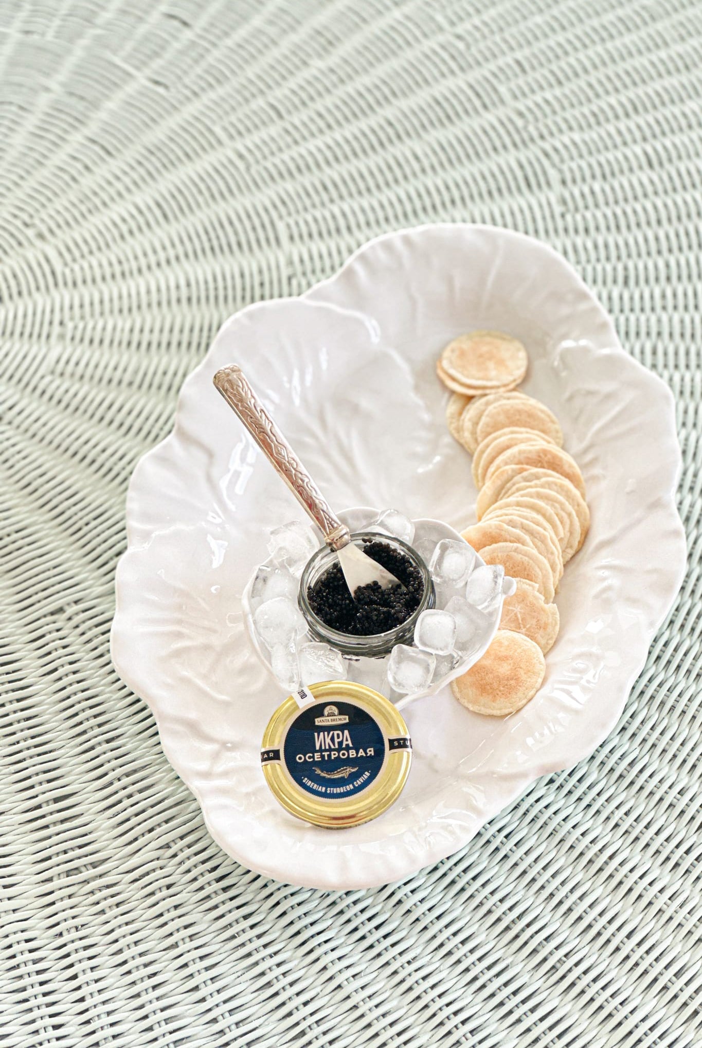 Large Oval Cabbage Leaf Melamine Platter 40cm - Magpie Style