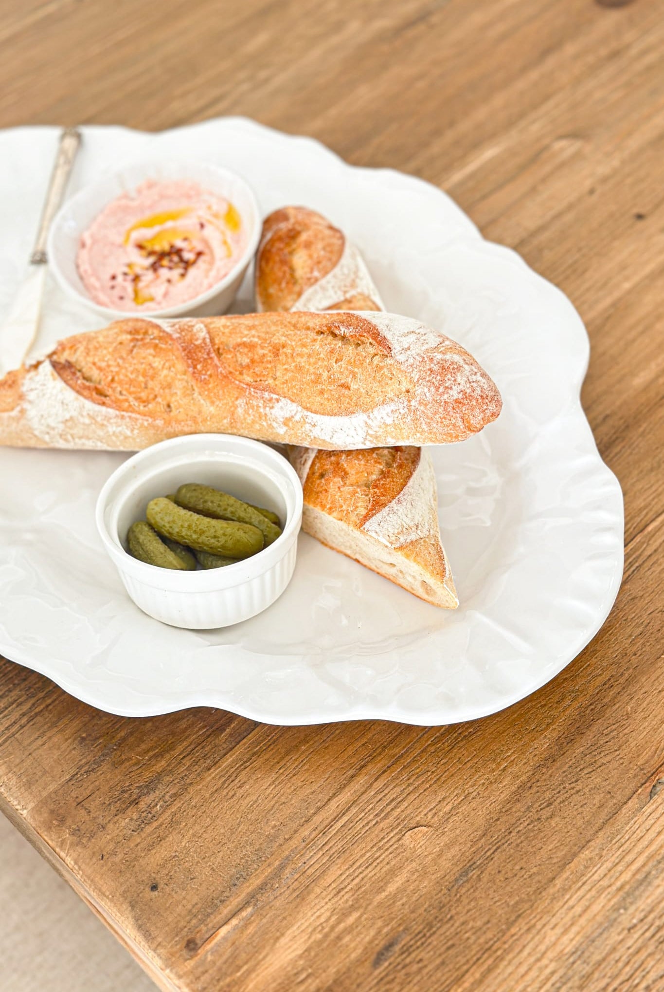 XL Oval Cabbage Melamine Platter 50cm - Magpie Style