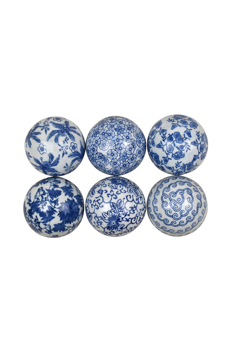 Ceramic Ball 10cm - Climbing Roses - Magpie Style