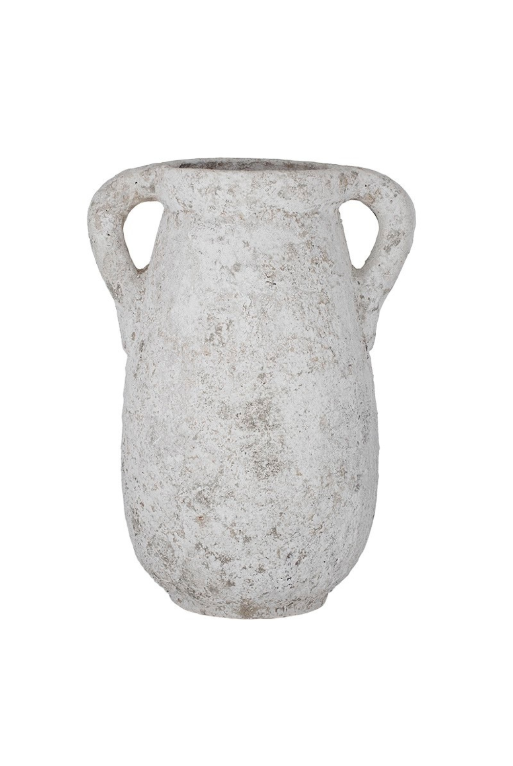 Polk Ceramic Urn - Rustic White - Magpie Style