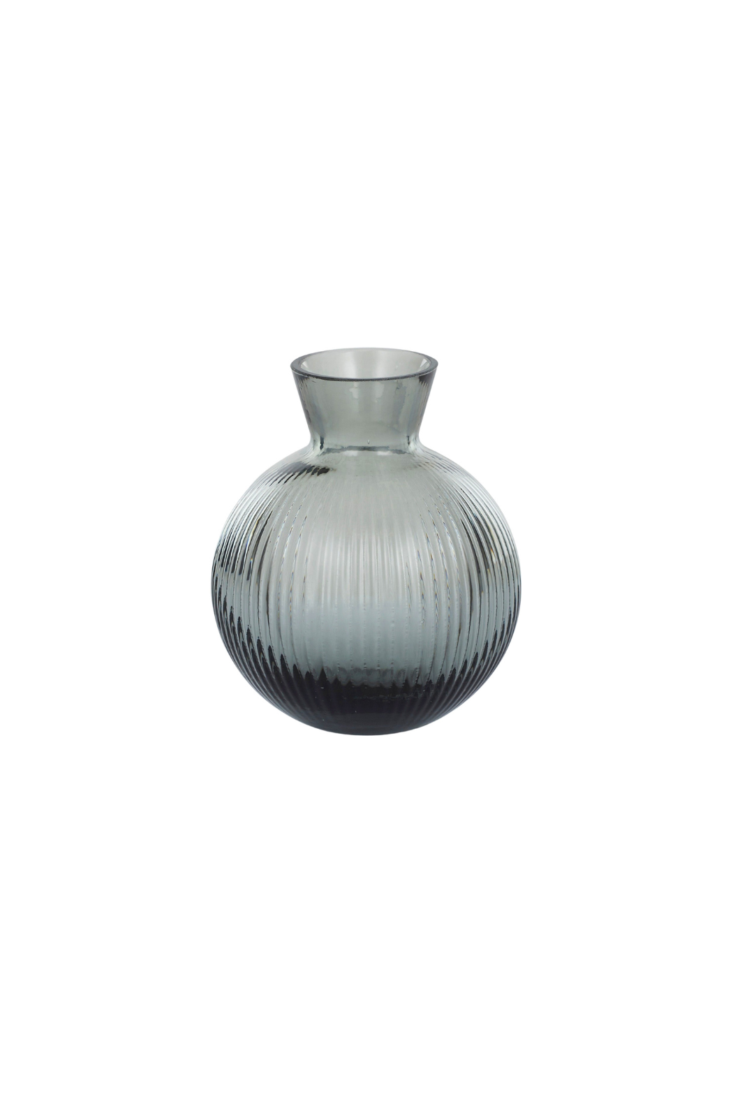 Thor Charcoal Glass Vase - Magpie Style