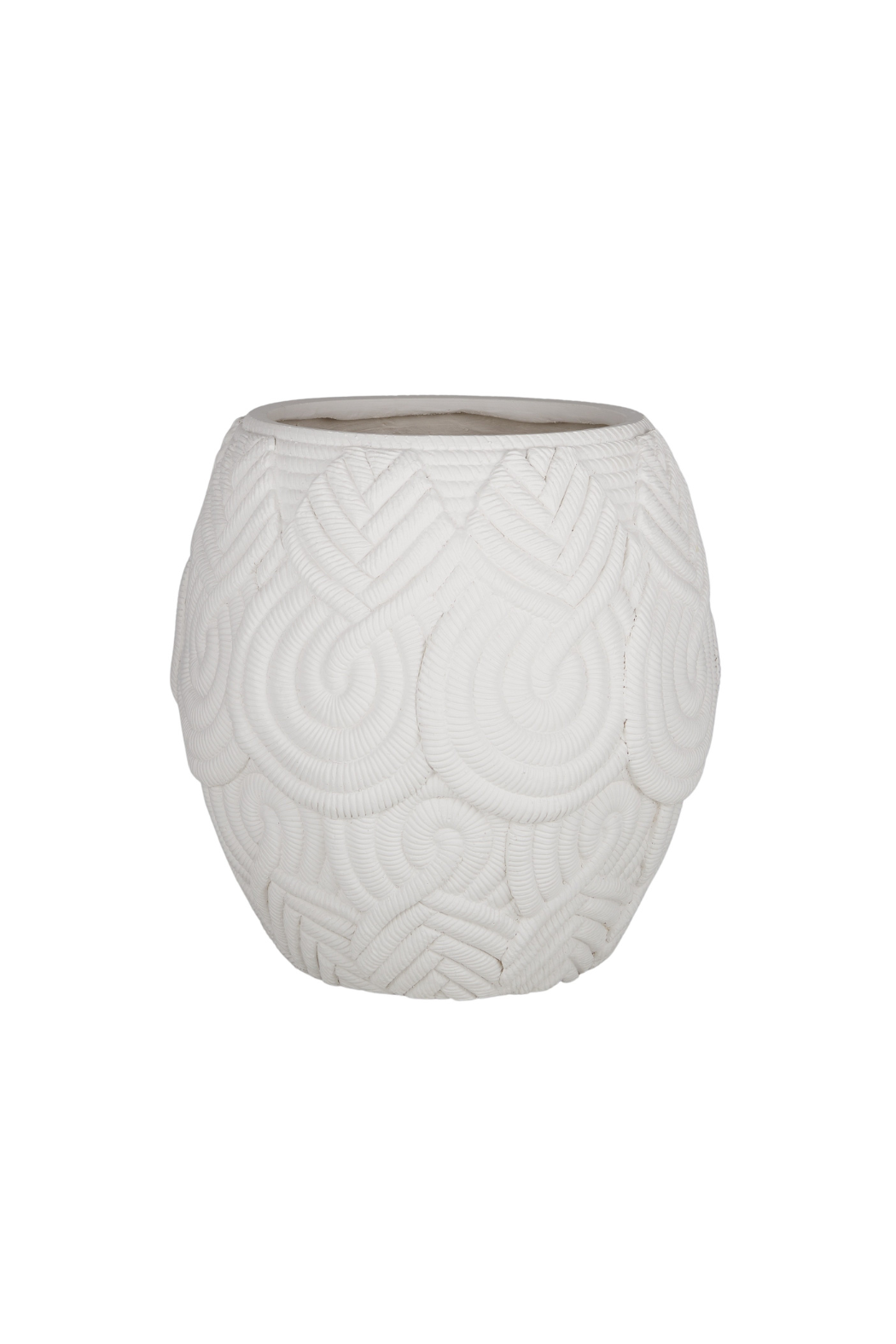 Ezra Composite Vase - White - Magpie Style