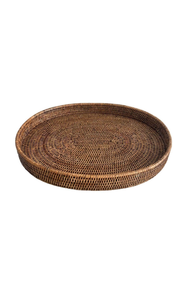 Oval Closed Tray - Medium - Magpie Style