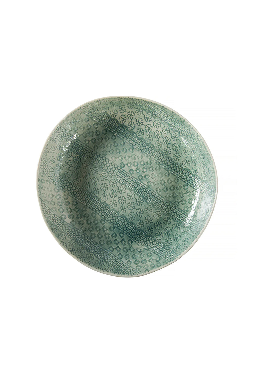 WONKI WARE Pie Dish - Lace - Magpie Style