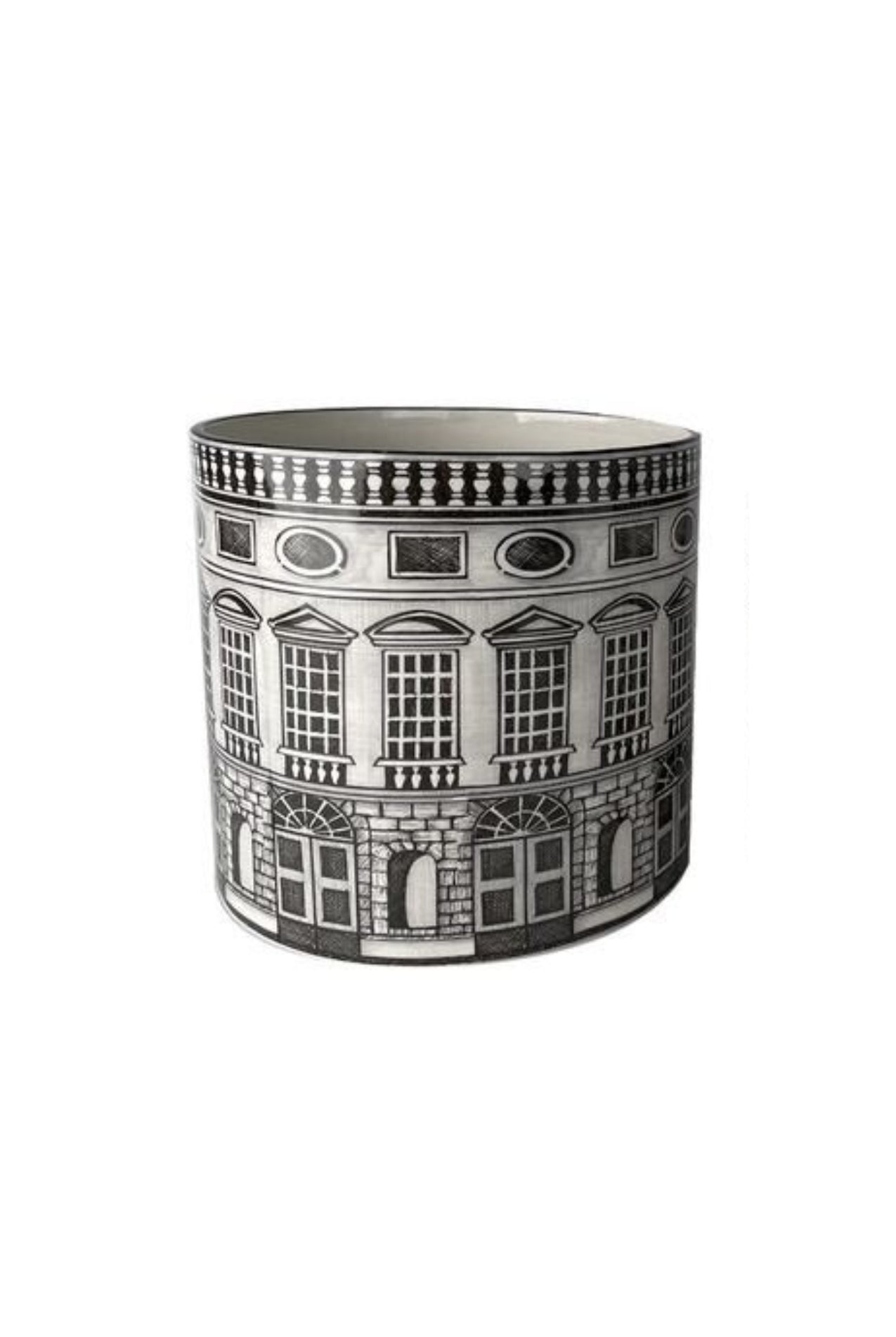Venetian Facade Cylinder Pot - Large - Magpie Style