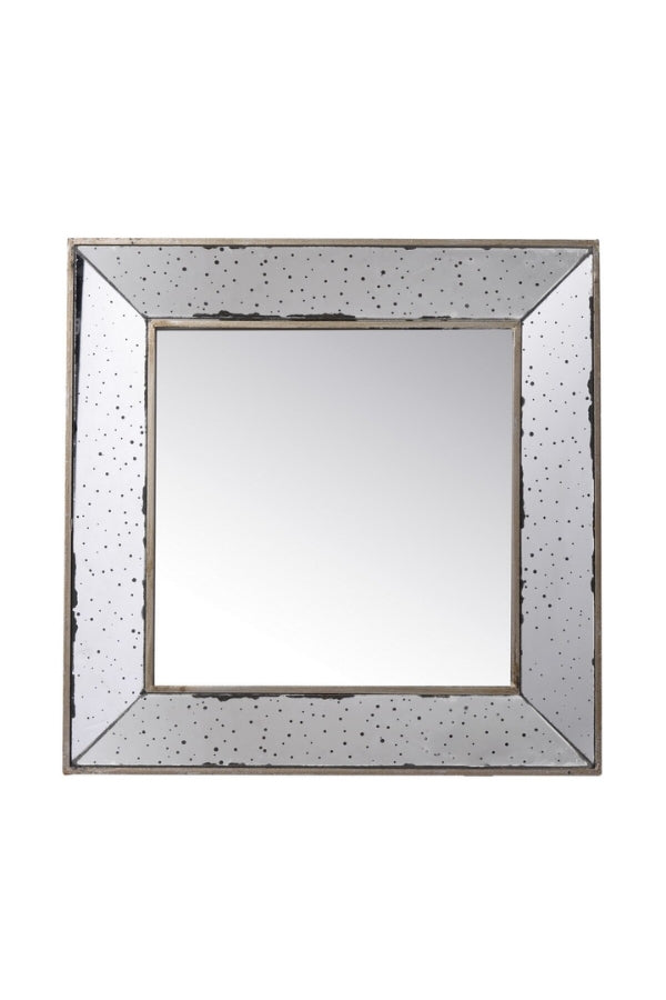 Edged Square Mirror - Magpie Style