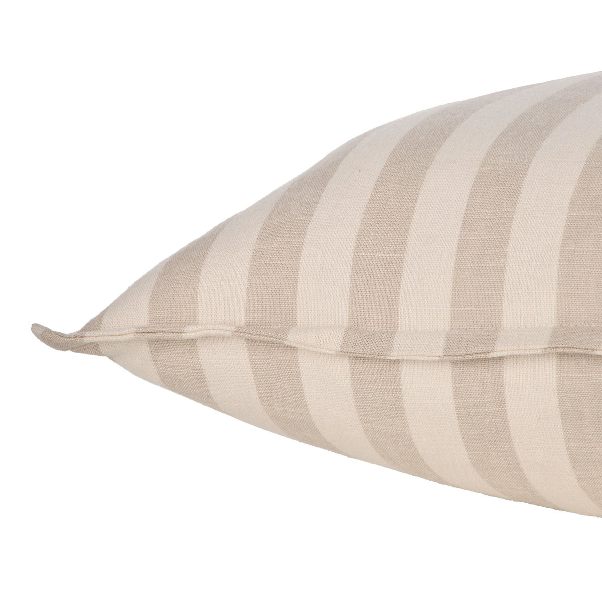 Arden Stripe Cushion - Beige