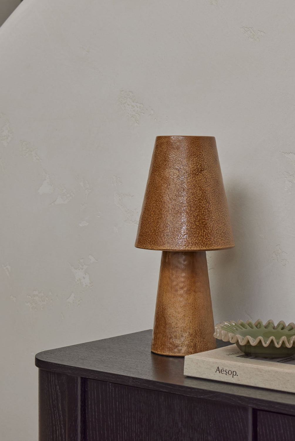 Nora Table Lamp - Rust - detail 5