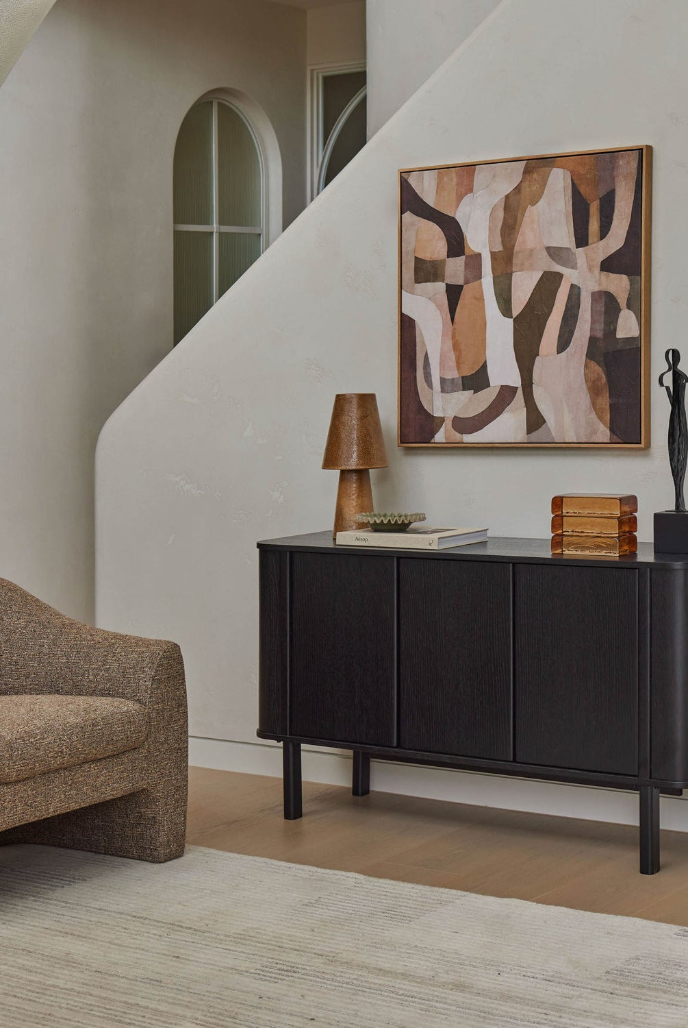 Nora Table Lamp - Rust - detail 6