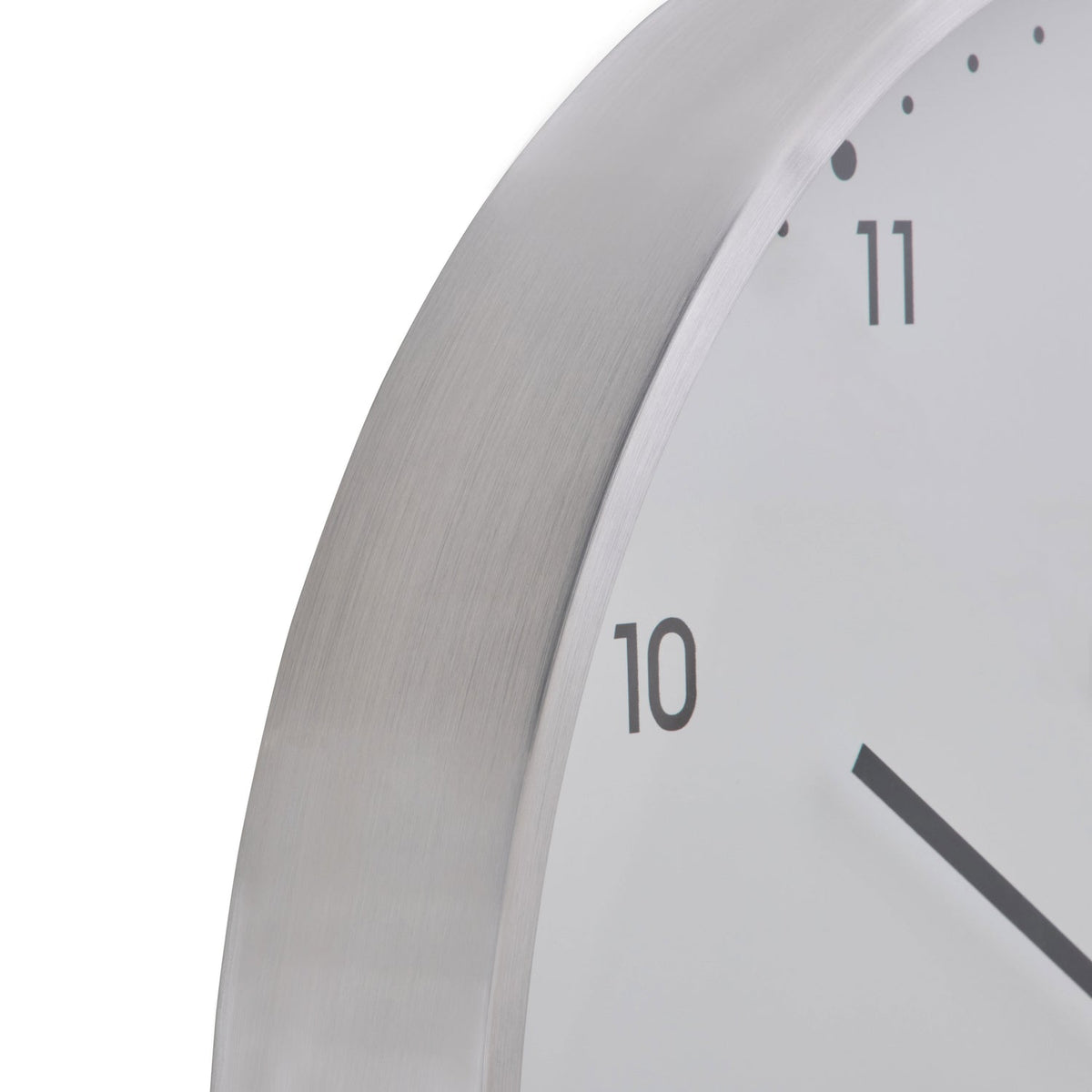Helsinki Wall Clock - Silver - detail or styling view 2