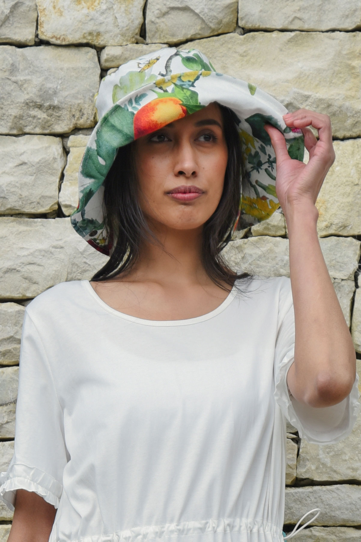 CURATE Bucket Up, Buttercup Hat - Fruit – additional product view