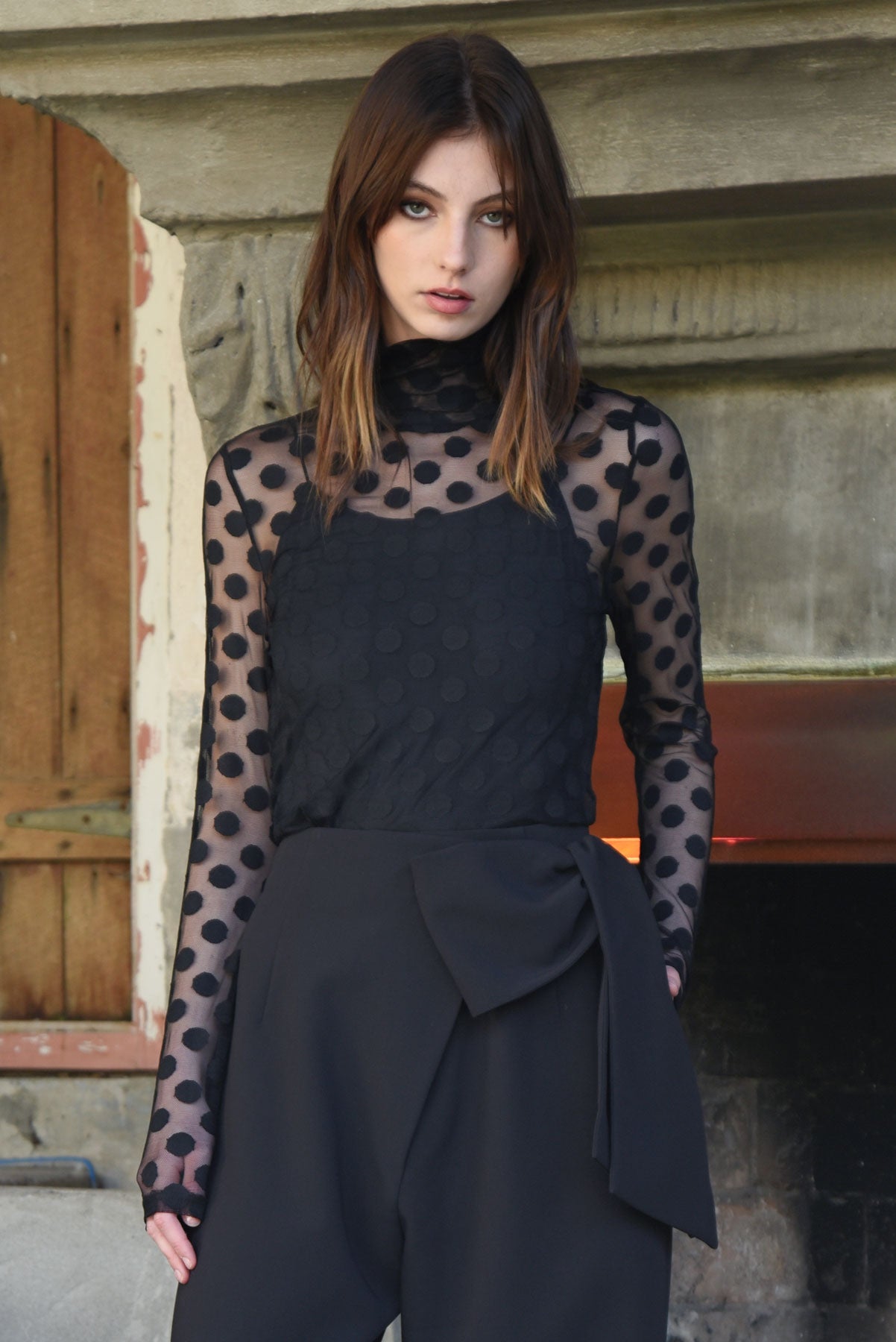 TRELISE COOPER Neck of The Woods Top - Black - Magpie Style