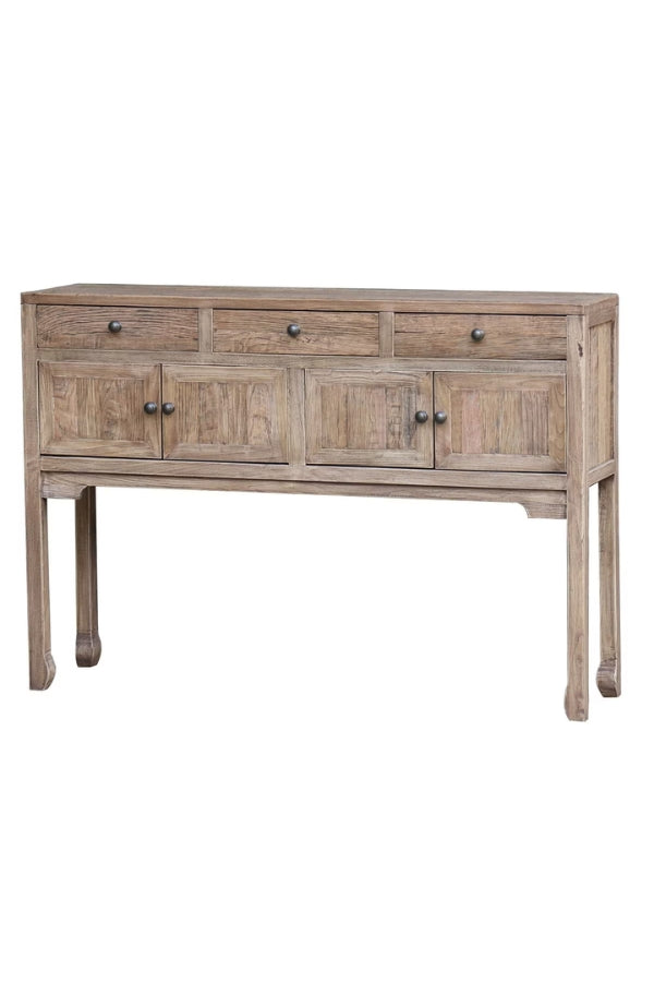 Large Reclaimed Oak Console - Magpie Style
