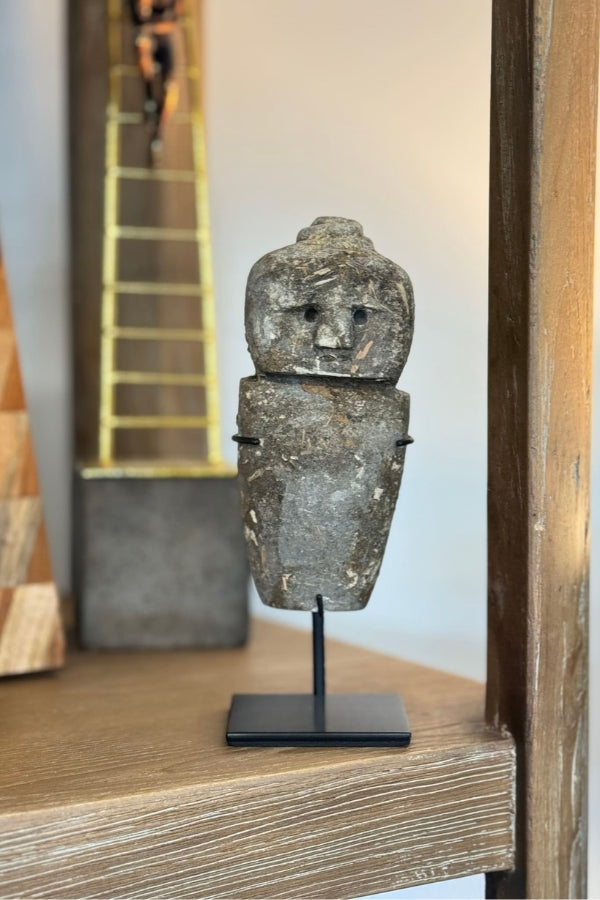 Small Stone Sumba Head - Magpie Style