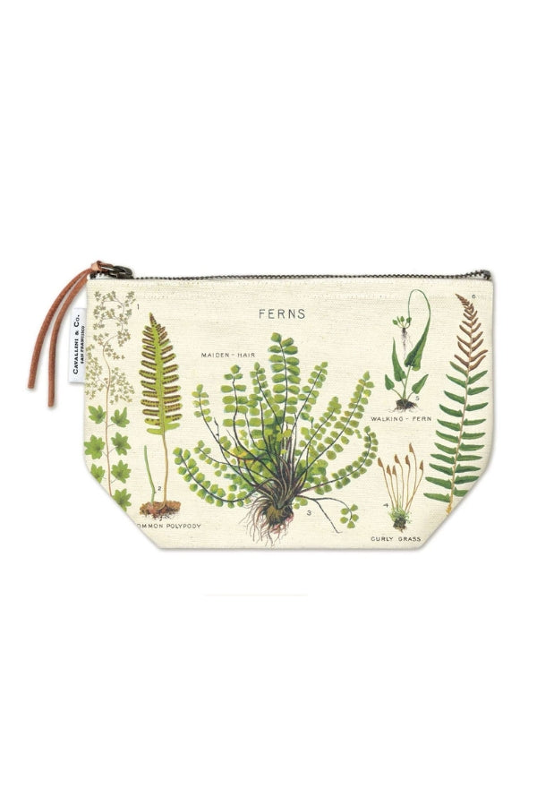 Ferns Vintage Pouch - Magpie Style