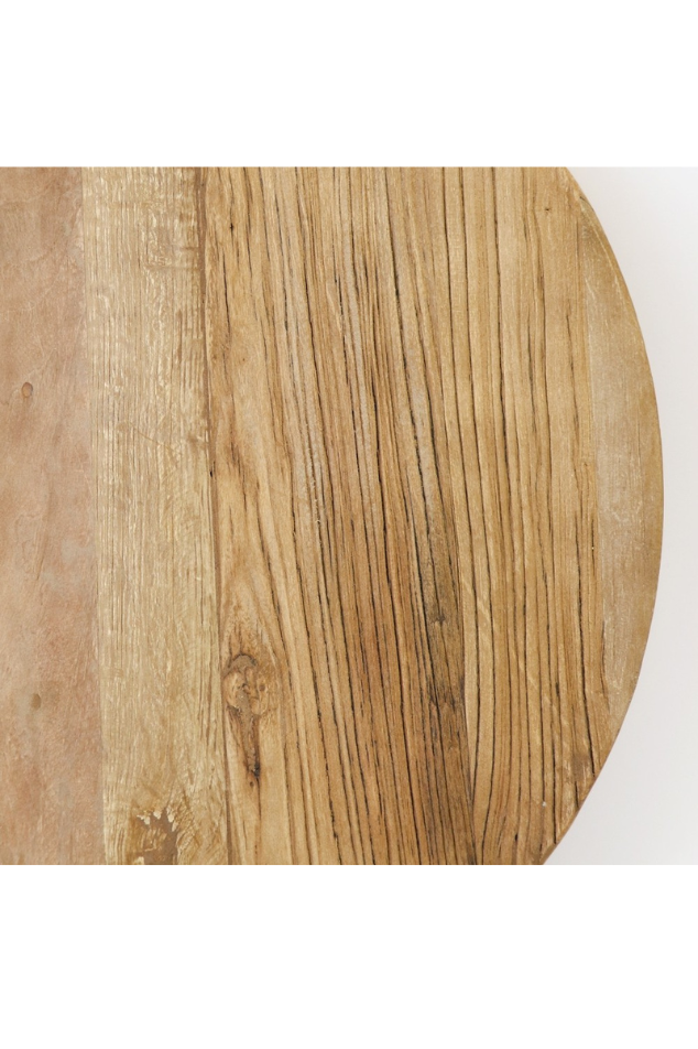 Artisan Round Serving Board - 50cm with Handle - Magpie Style