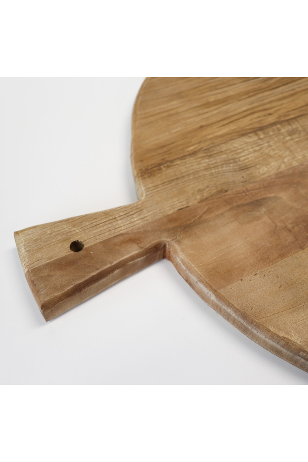 Artisan Round Serving Board - 50cm with Handle - Magpie Style