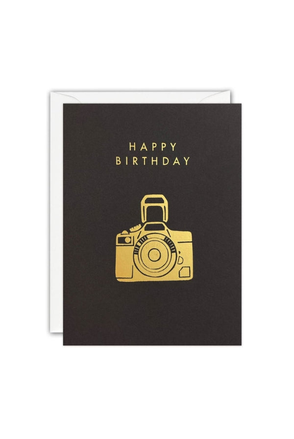 Birthday Camera Mini Card - Magpie Style