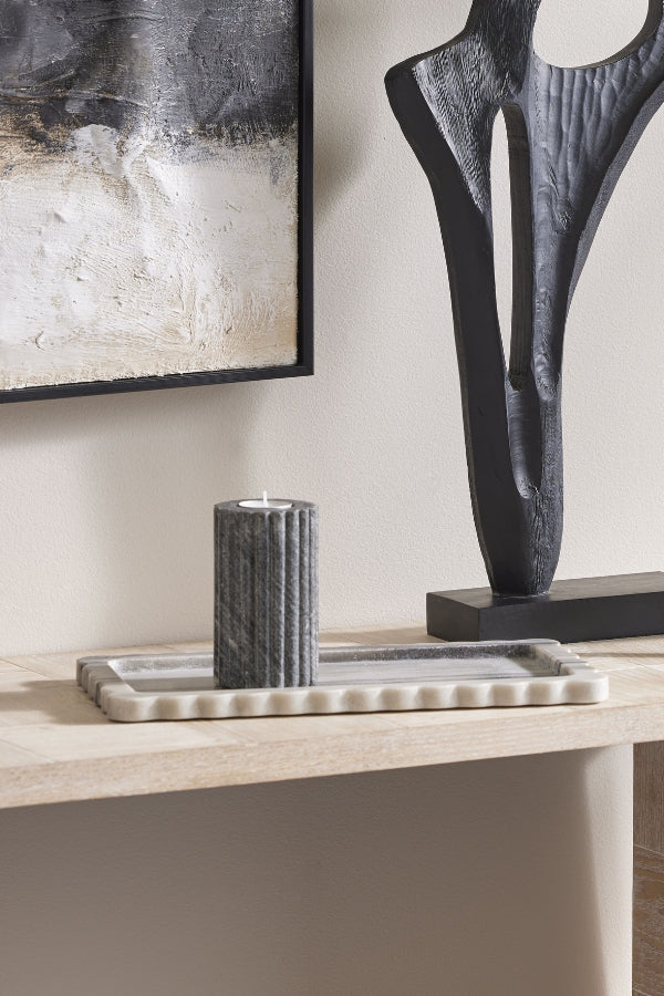 Arlet Marble Tank Tray - Smoky White - Magpie Style