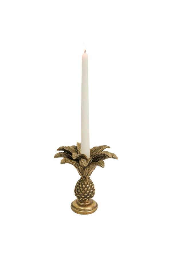Gold Antique Coco Palm - C Holder, Small - Magpie Style