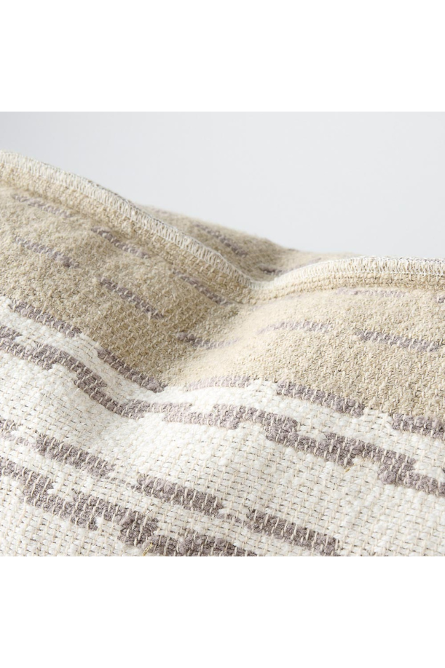 Hagen Cushion - Off White/Slate - Magpie Style