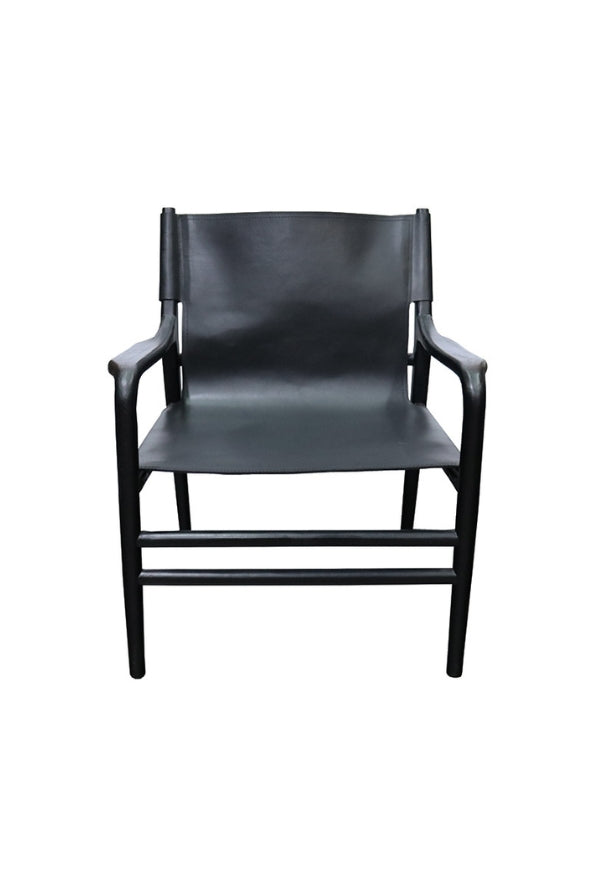 Harrison Club Chair - Black - Magpie Style