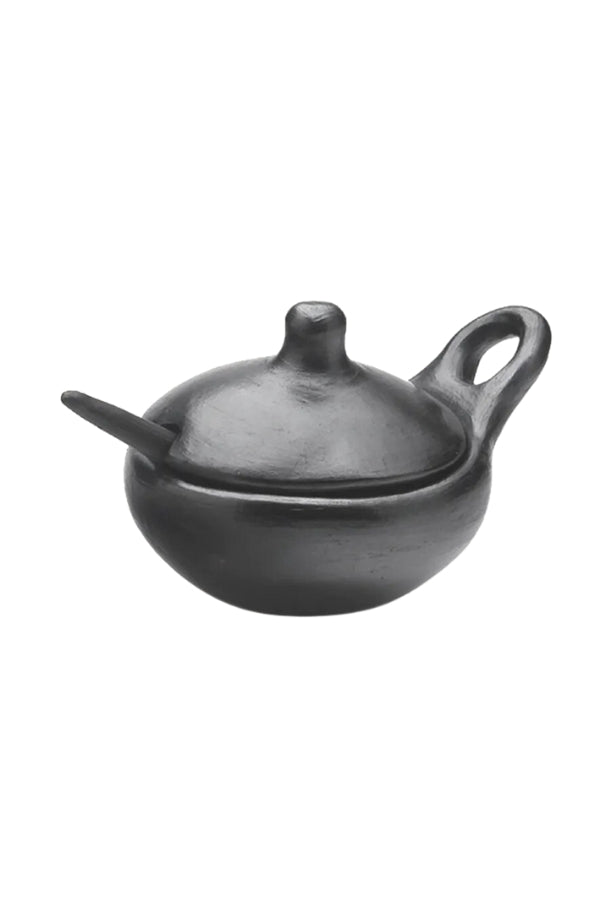 LA CHAMBA Sauceboat with Lid and Spoon - Magpie Style