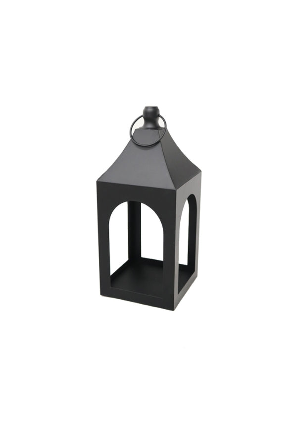 Short Morrocan Lantern - Black - Magpie Style
