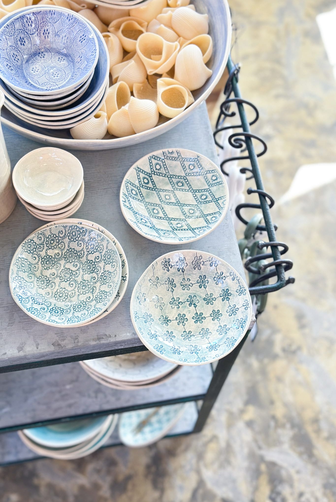 WONKI WARE Salsa Dish - Lace - Magpie Style