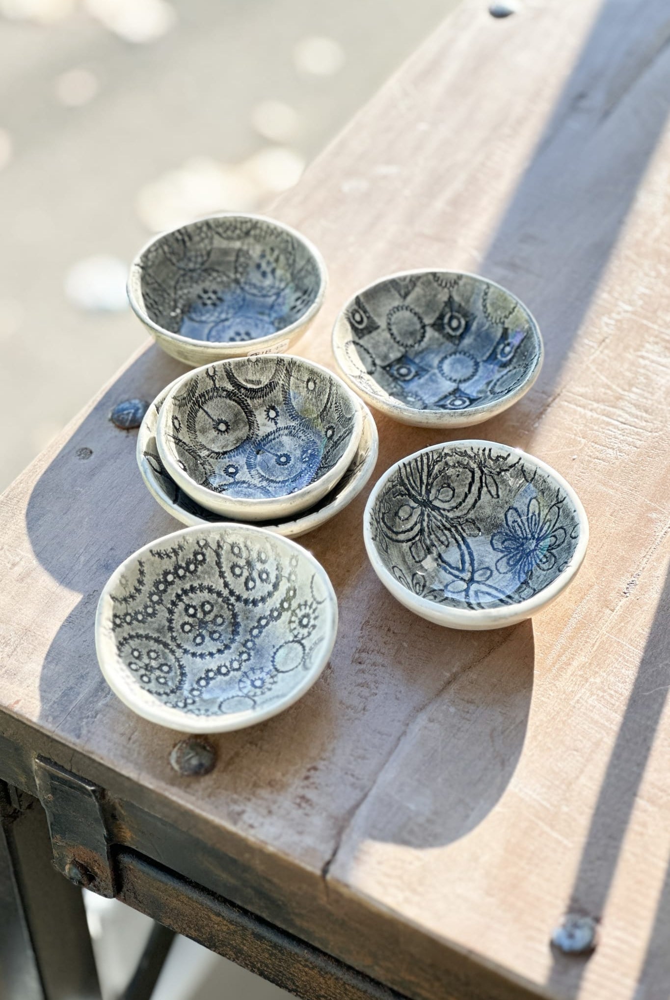 WONKI WARE Salt Dish - Lace - Magpie Style