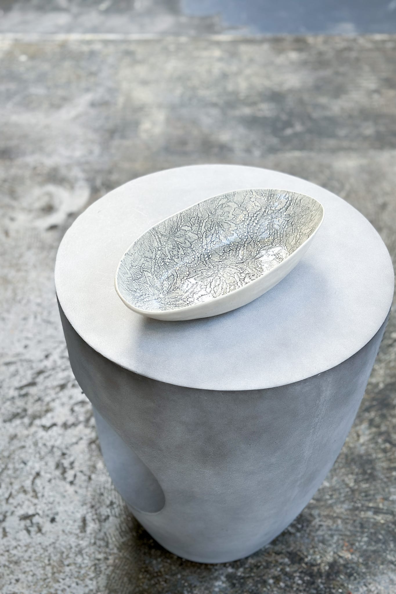 WONKI WARE Usoso Dish - Lace - Magpie Style