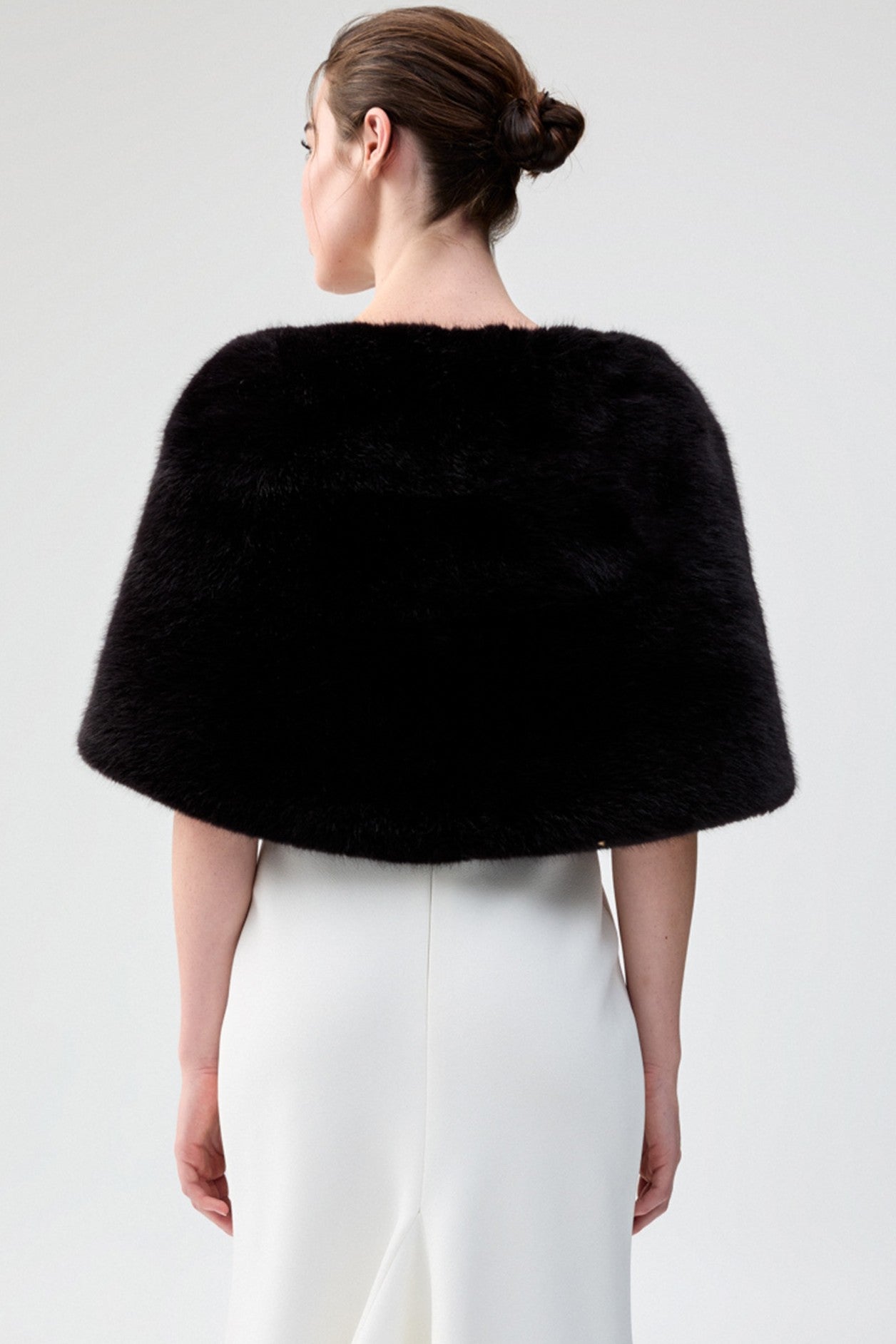 UNREAL FUR Yasmine Wrap - Black - Magpie Style