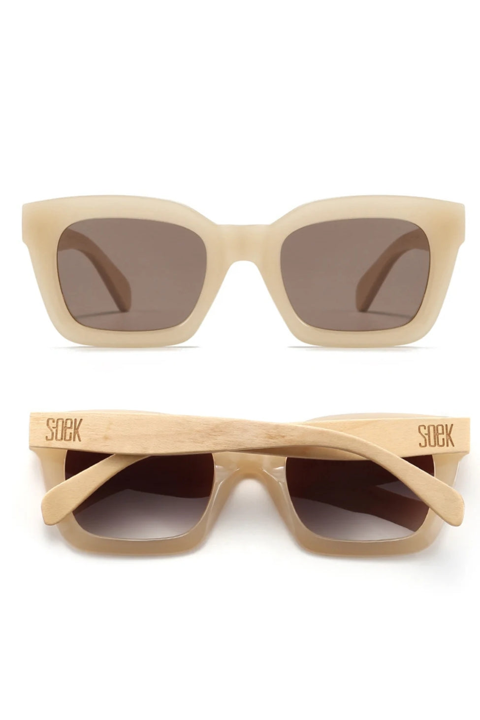 SOEK Zahra Sunglasses - Nude - Magpie Style