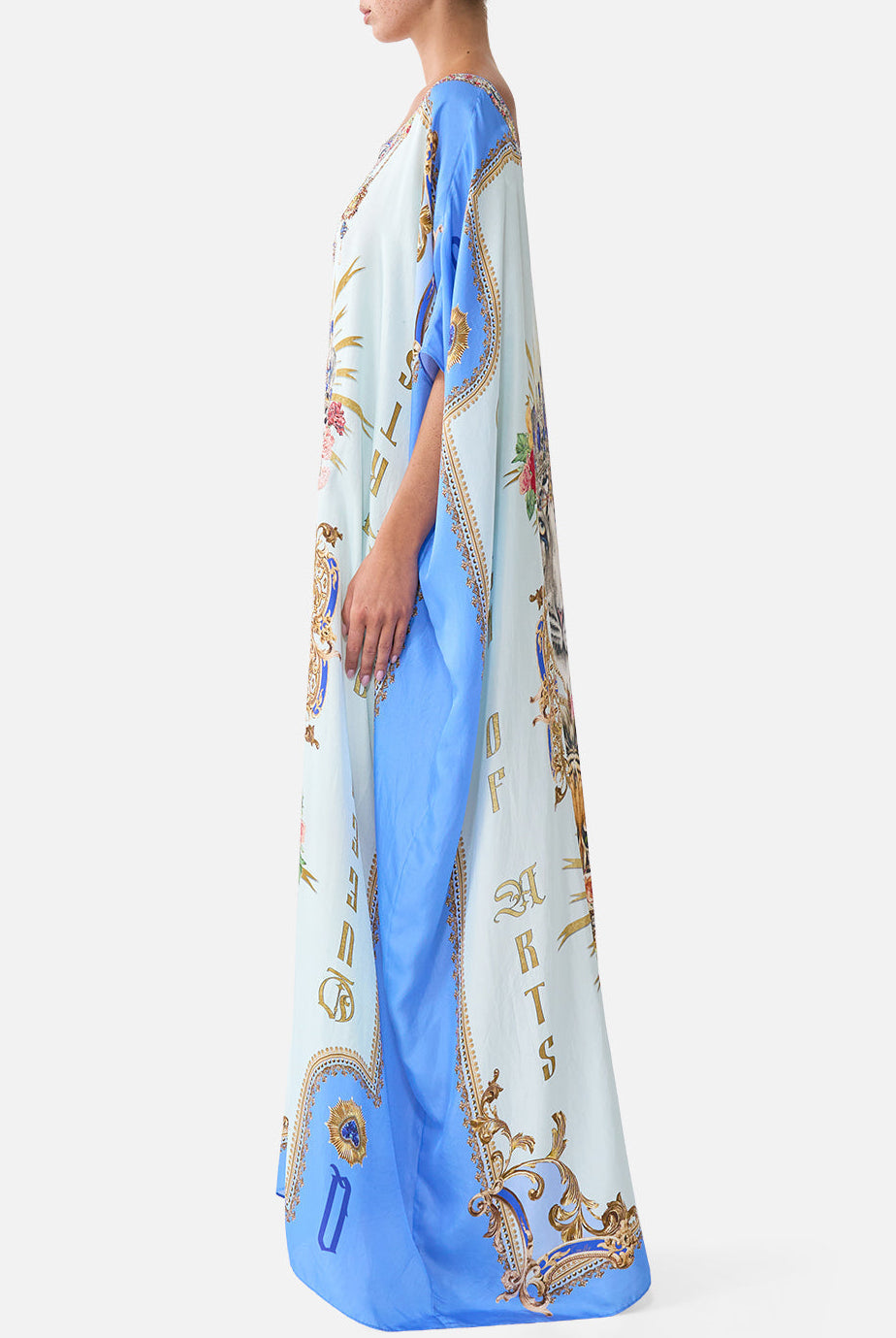 CAMILLA Round Neck Kaftan - Verses In Vintage - view 4