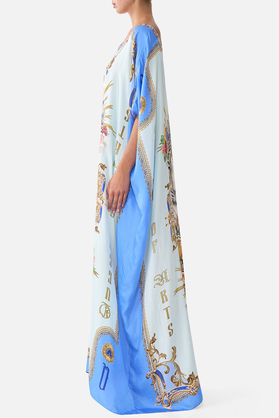 CAMILLA Round Neck Kaftan - Verses In Vintage - view 4