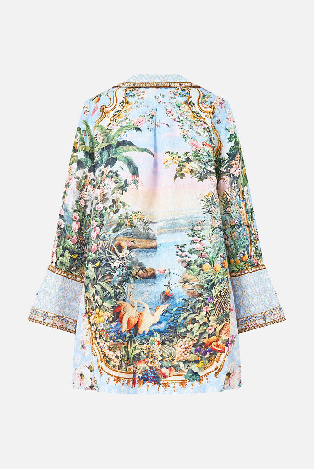CAMILLA Long Sleeve Tunic Dress - Sisi Society - view 6