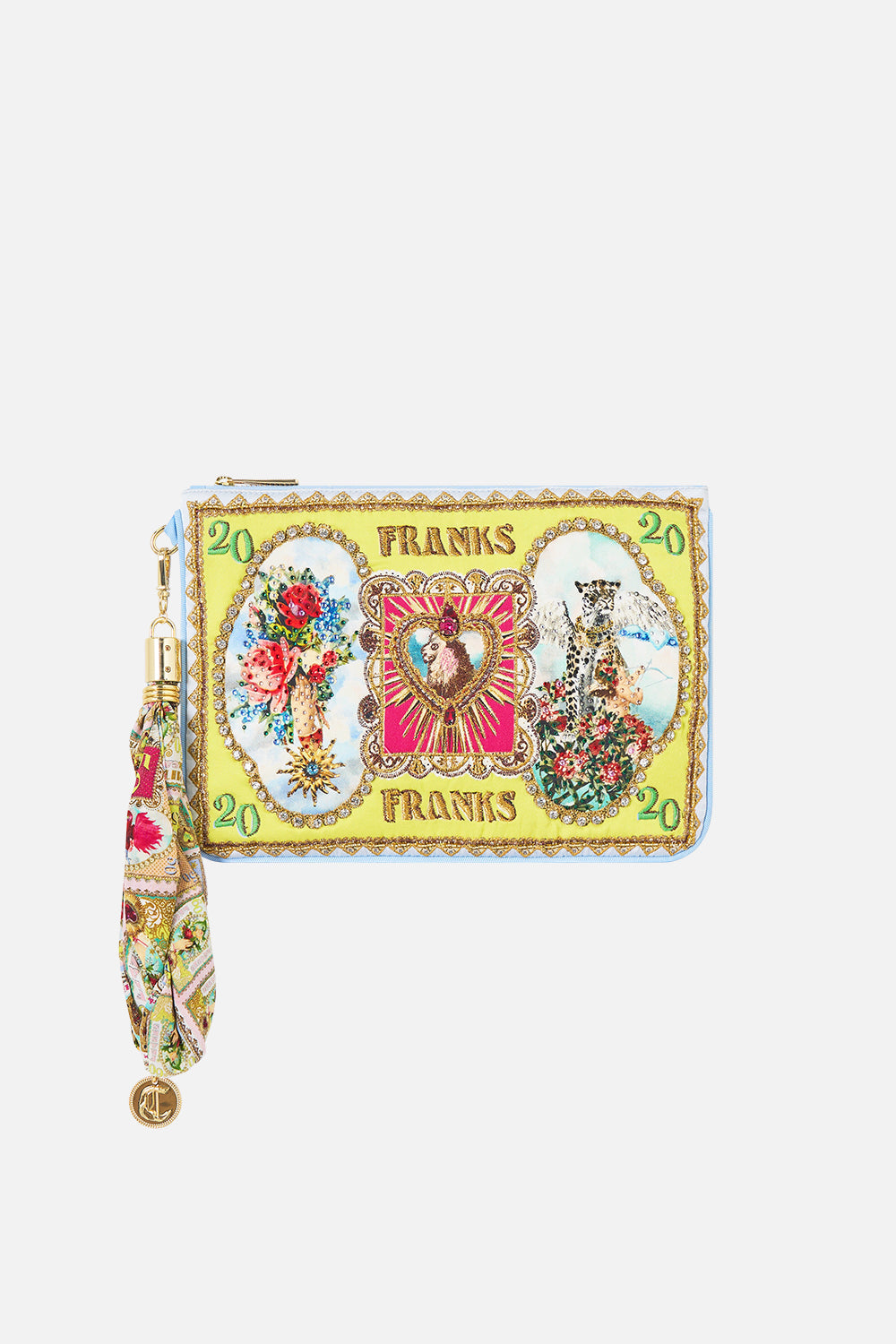 CAMILLA Scarf Clutch - Painted Prayers - view 1