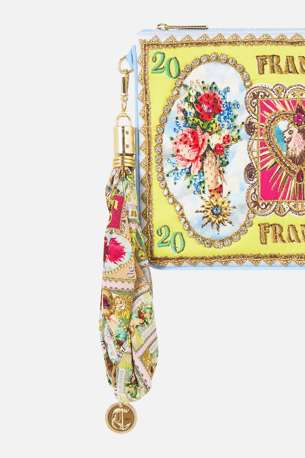 CAMILLA Scarf Clutch - Painted Prayers - view 2