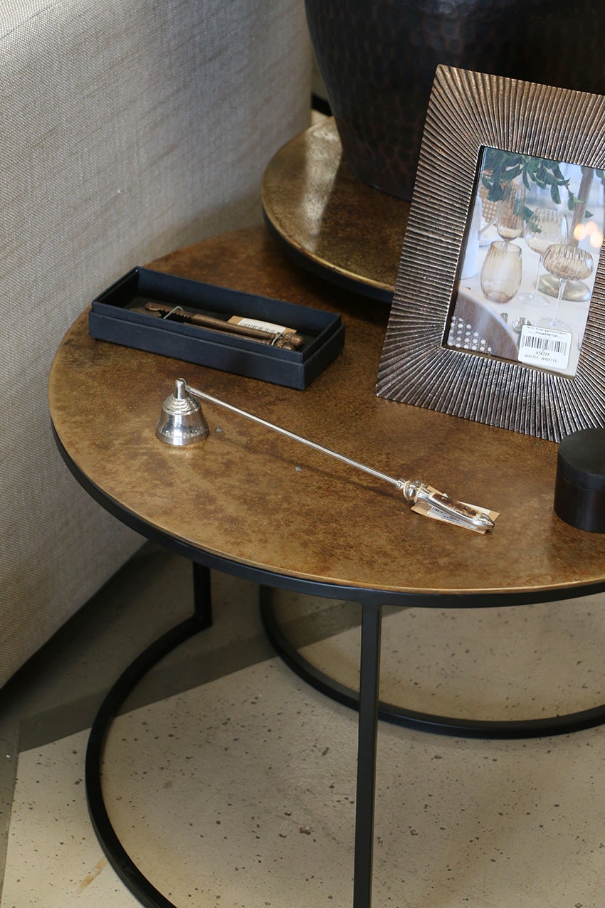 Metal Round Nesting Tables — additional view