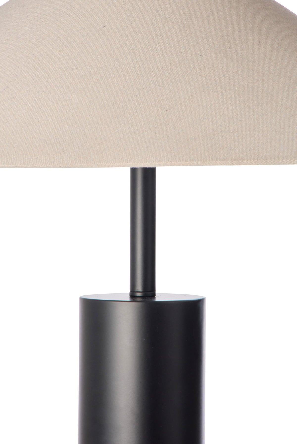 Elan Floor Lamp - Black & Natural - 3