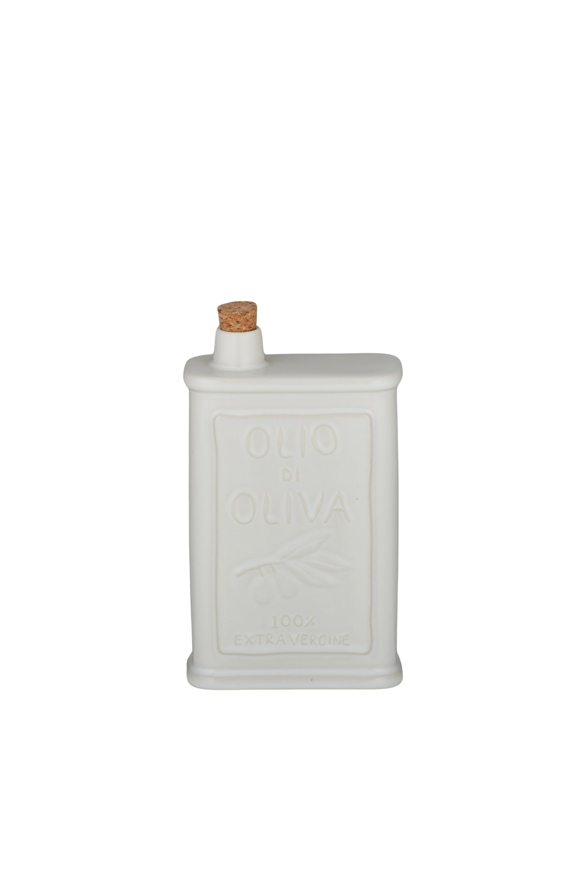 Ceramic Olive Oil Bottle - preserved original photo