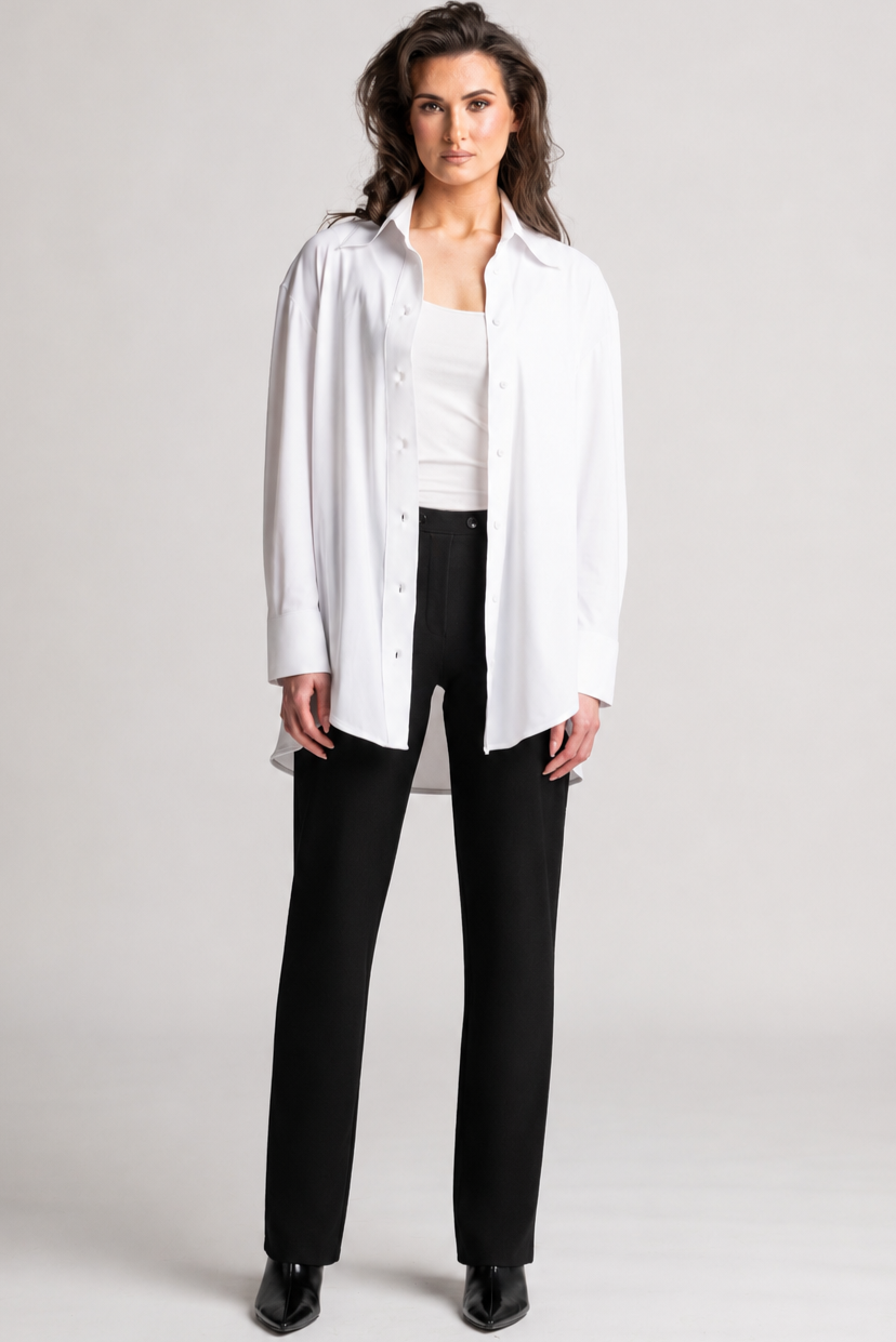 PAULA RYAN Tailored Pant - Roma Black - Paula Ryan
