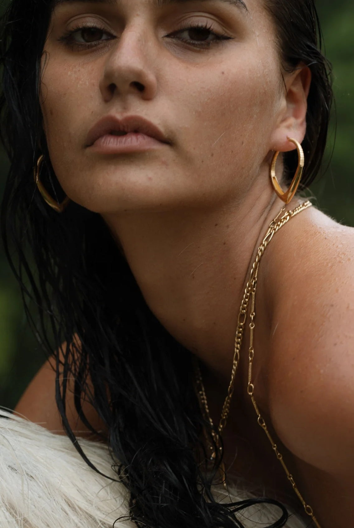 KYOTI Roma Hoops - Magpie Style