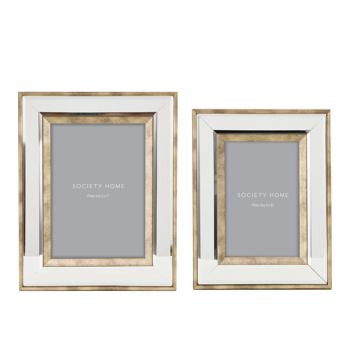 Amelia Mirror Photo Frame - 4 x 6in - 2
