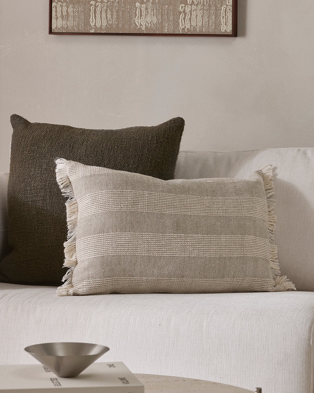 Carson Cushion - Natural - view 3