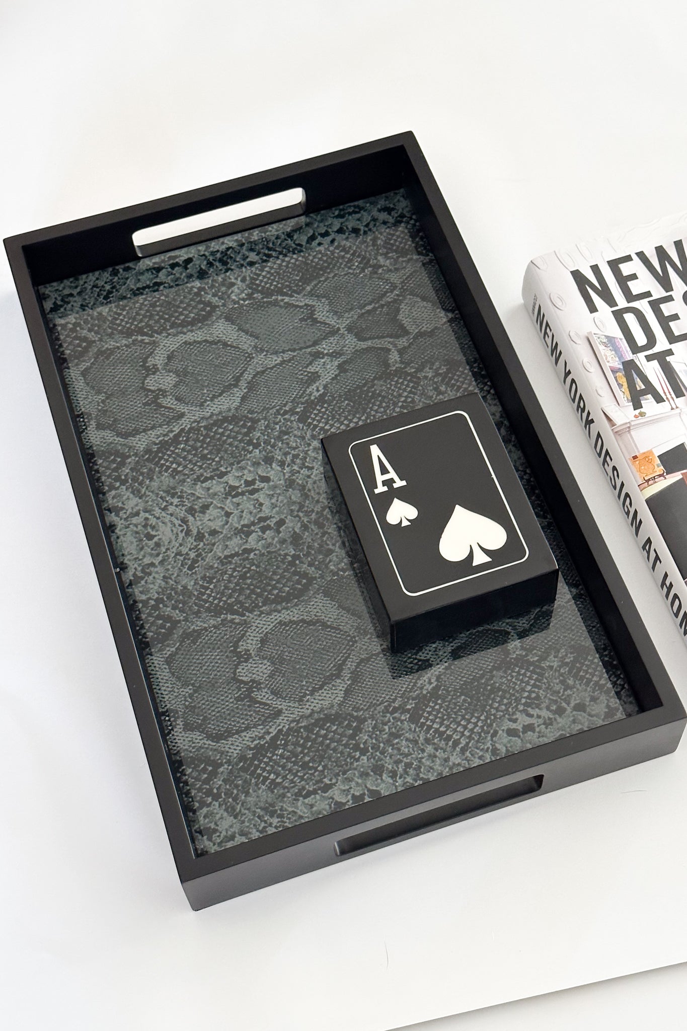 Snake Patterned Tray - Magpie Style